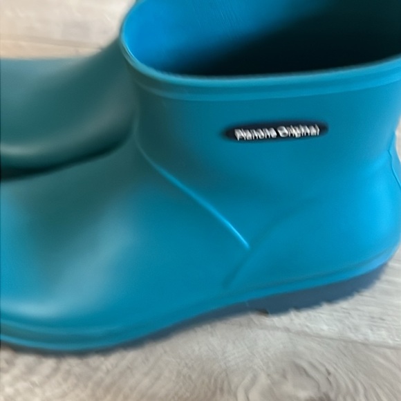 Planone Short Rain Boots Fashion Waterproof Chelsea Boots for
Women Turquoise 8 - Picture 3 of 7